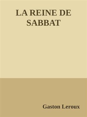 cover image of La reine du sabbat